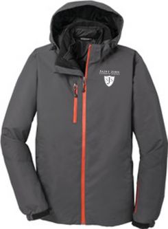 Vortex Waterproof 3-in-1 Jacket, Magnet/ Orange